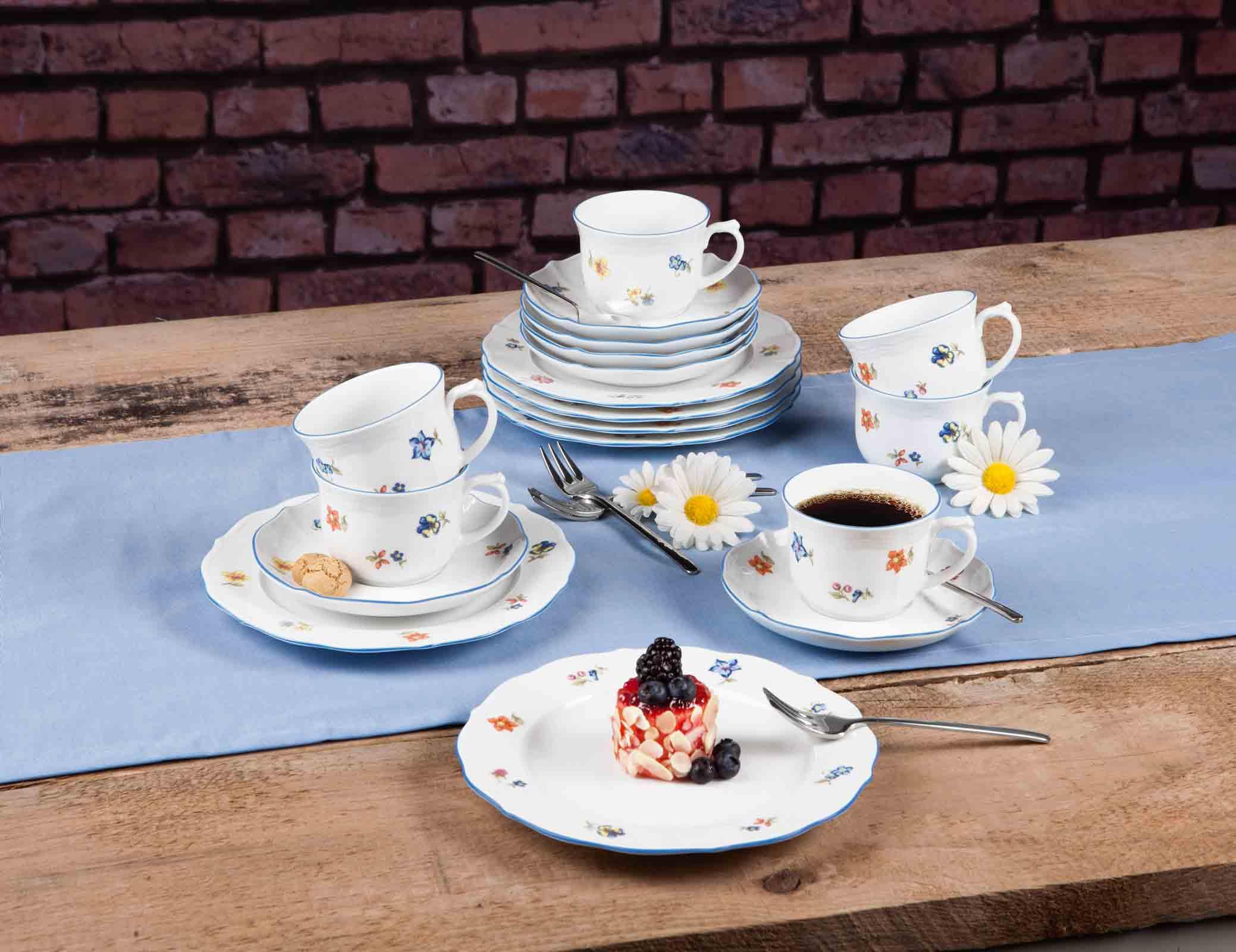 Seltmann Weiden 34032 Sonate Nostalgie Kaffeeservice 20-teilig