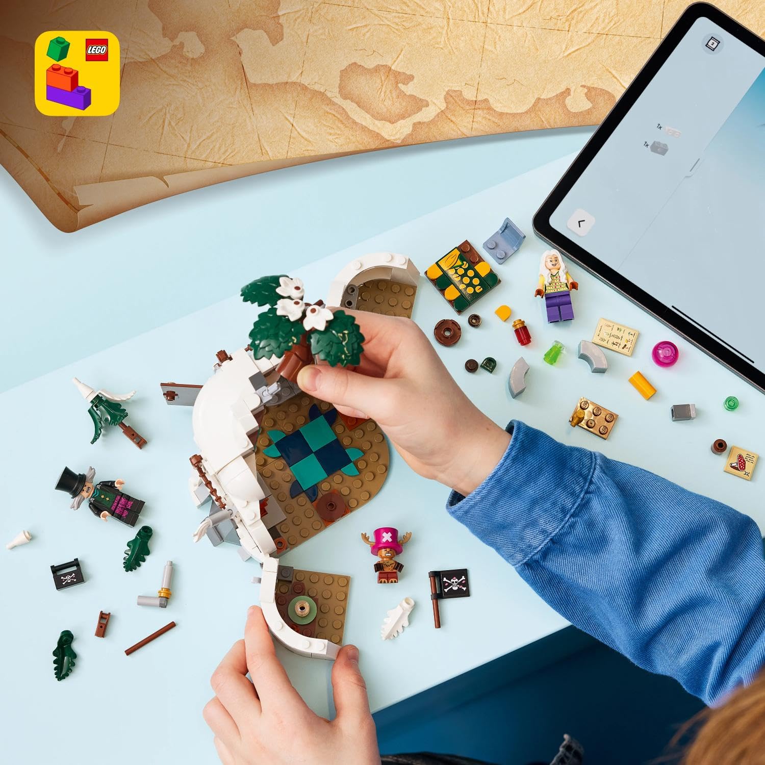 LEGO® ONE PIECE Dr. Hiriluk’s Hideout - Building Toy and Decor - Modular Diorama Kit - 75641 — Amazon image 8