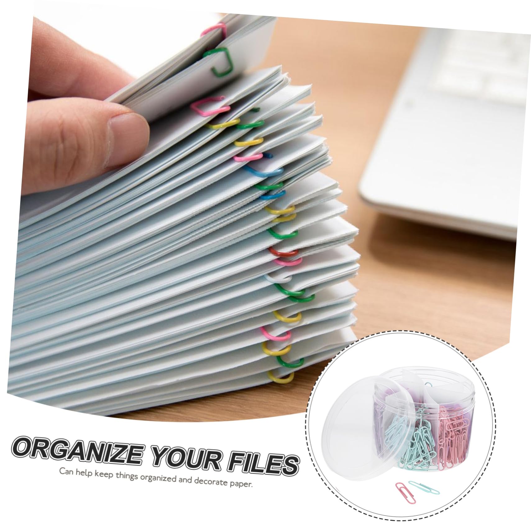 STOBOK 2 Sätze Büroklammern in Verschiedenen Größen Winzig Dokumentieren Geformt Sortiert Karten Clip Metallclips Diy Papierklammern Büroklammern Fürs Büro Mini-büroklammern 540 Stück * 2