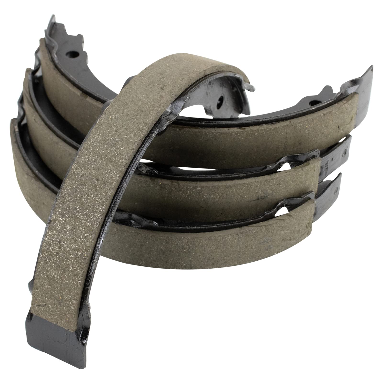 TRQ Rear Parking Brake Shoe Set