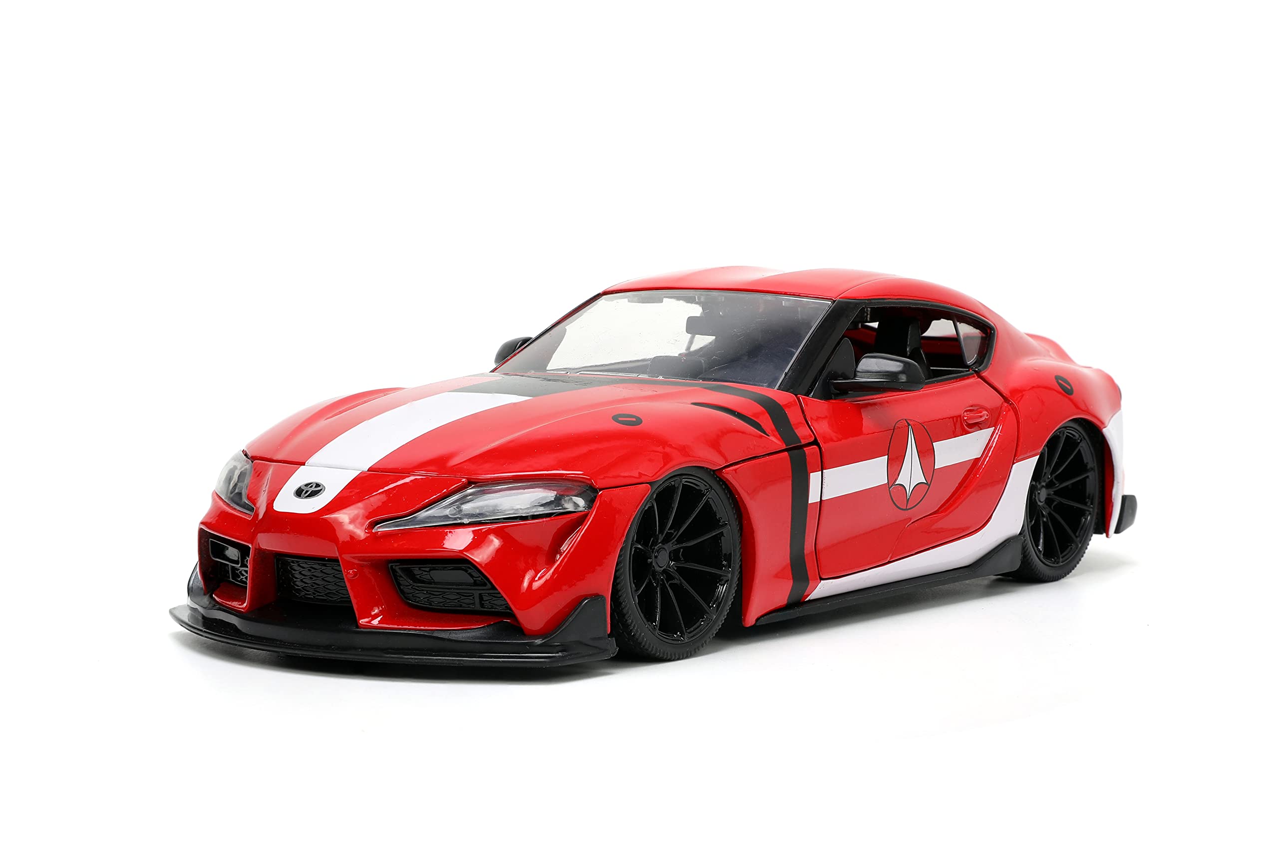 Robotech 1:24 2020 Toyota Supra Die-cast Car w/ 2.75" Miriya Sterling Figure, Toys for Kids and Adults, 1:24 Scale - Image 4
