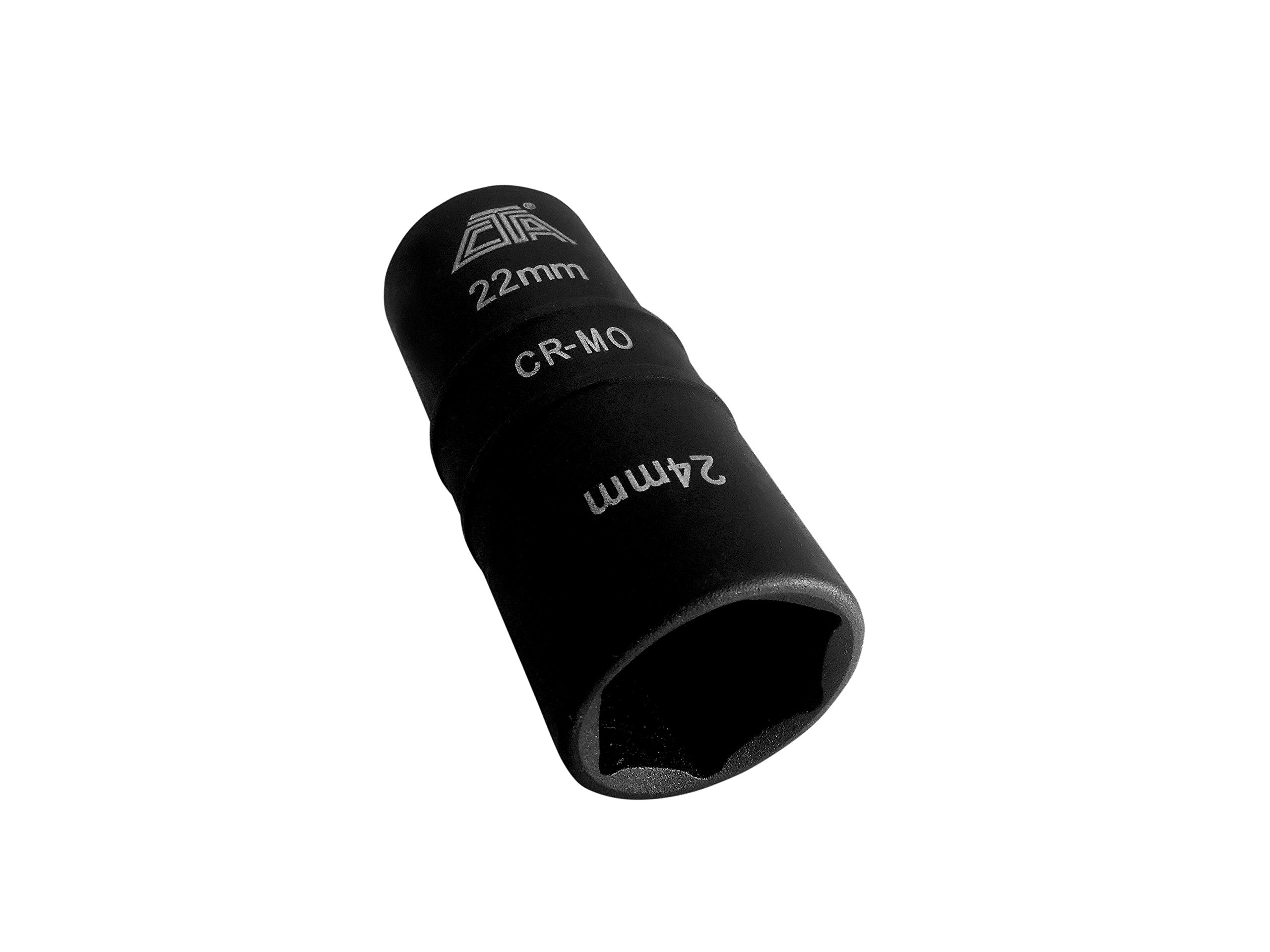CTA Tools 4217 Lug Nut Flip Socket (22mm x 24mm), Multi
