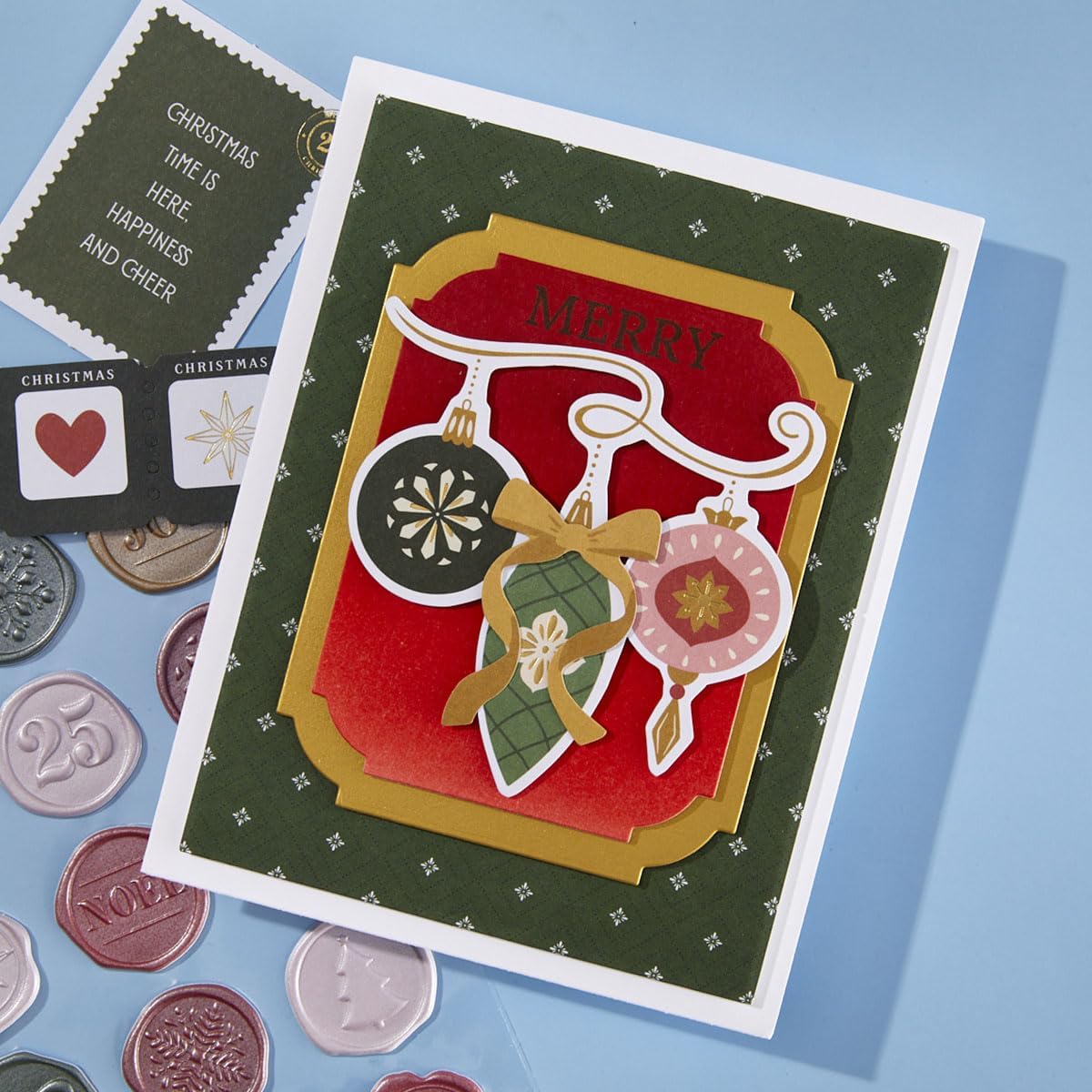 Spellbinders BD-0965 Merry Moments Limited Edition Holiday Cardmaking Kit 2025