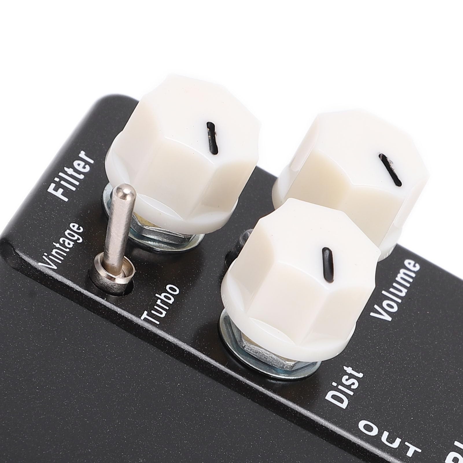 FILFEEL Pedale per Chitarra Distorsore con Interruttore True Bypass – Effetto Compatto Ed Elettrico per Chitarristi