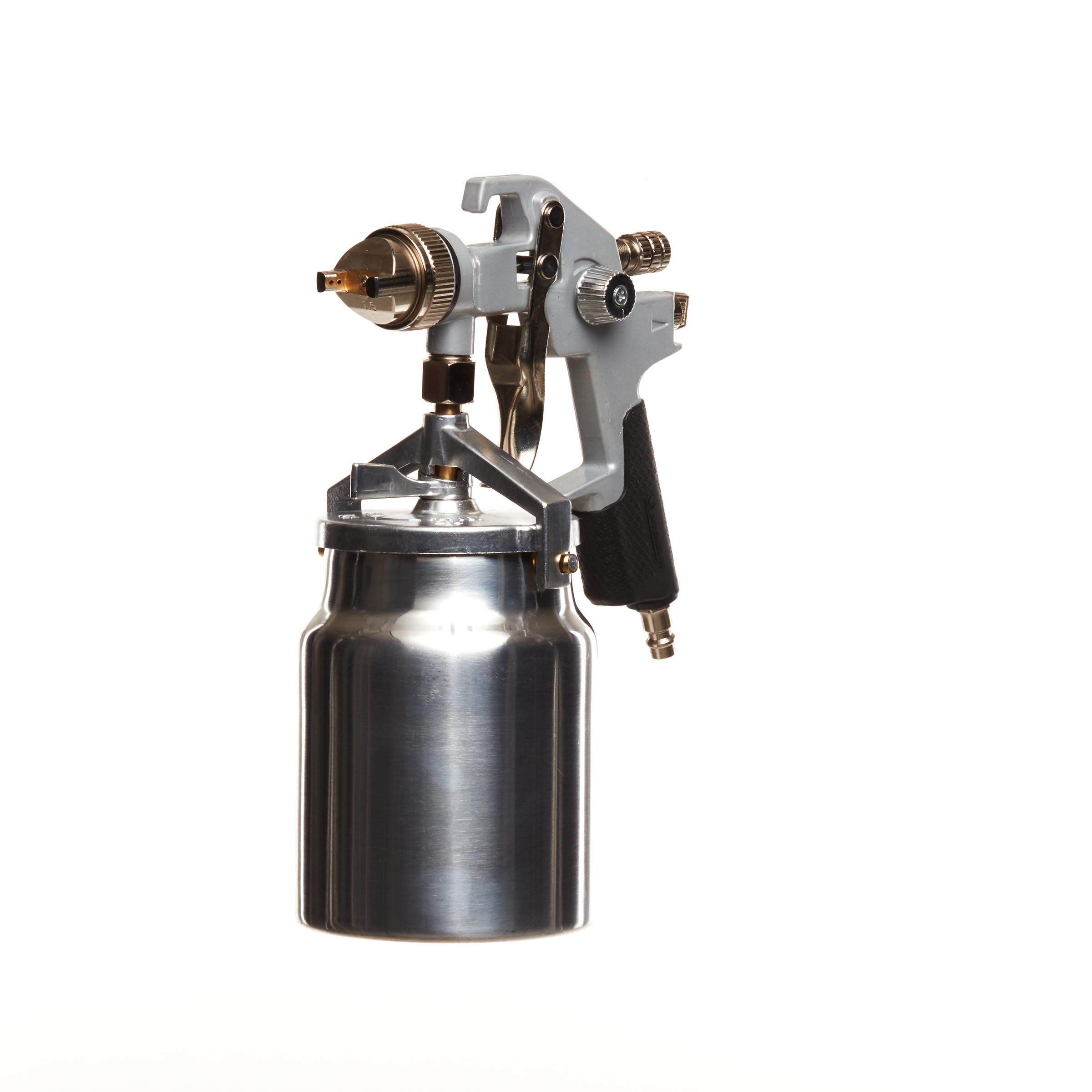 MICHELIN - Pistola professionale per verniciatura a spruzzo tipo aspirante con serbatoio da 1 L - ugello da 1,5 mm - Consumo d'aria : 200-300 l/min - Pressione massima : 3-5 bar