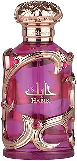 Lattafa Habik – Floral, Fruity, Fresh, Musky – Eau de Parfum Spray Long-Lasting Fragrance for Women, 3.4 Ounce / 100 ml