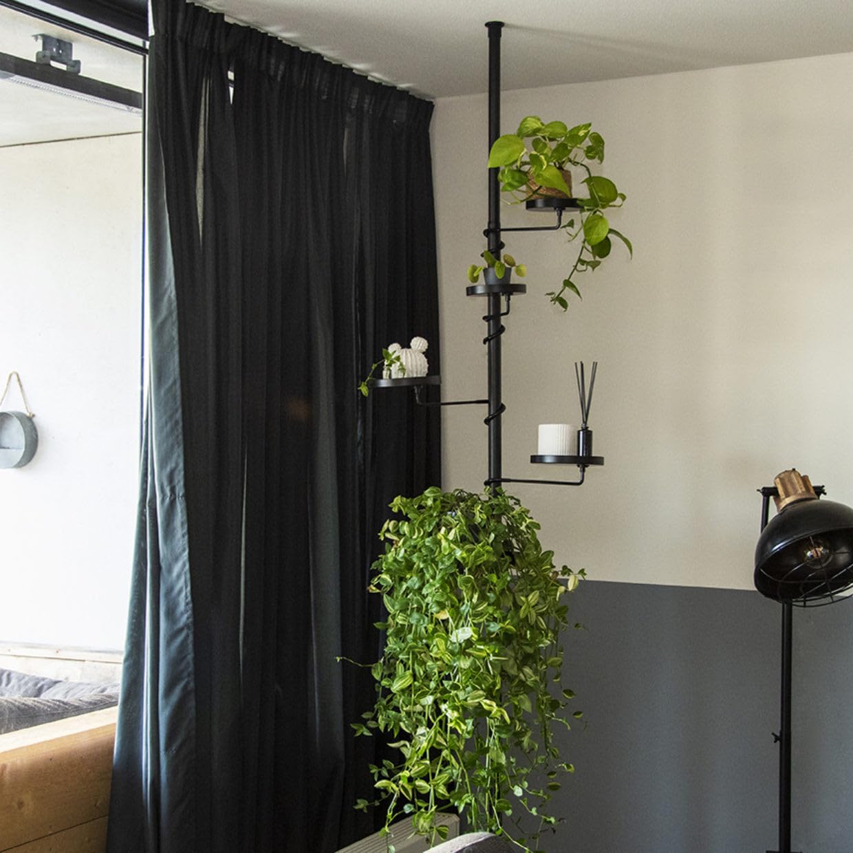 Esschert's Garden Etagère télescopique avec Supports à Plantes Grand modèle
