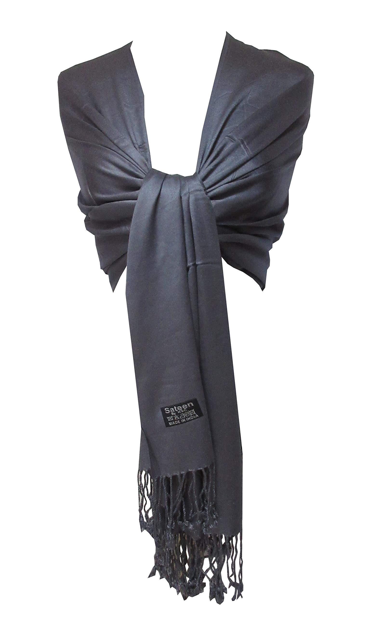 KSC New Silky Feel Pashmina Scarf Wedding Shawl Factory Clearance with Defects Major/Minor Cheaper Price Include Post