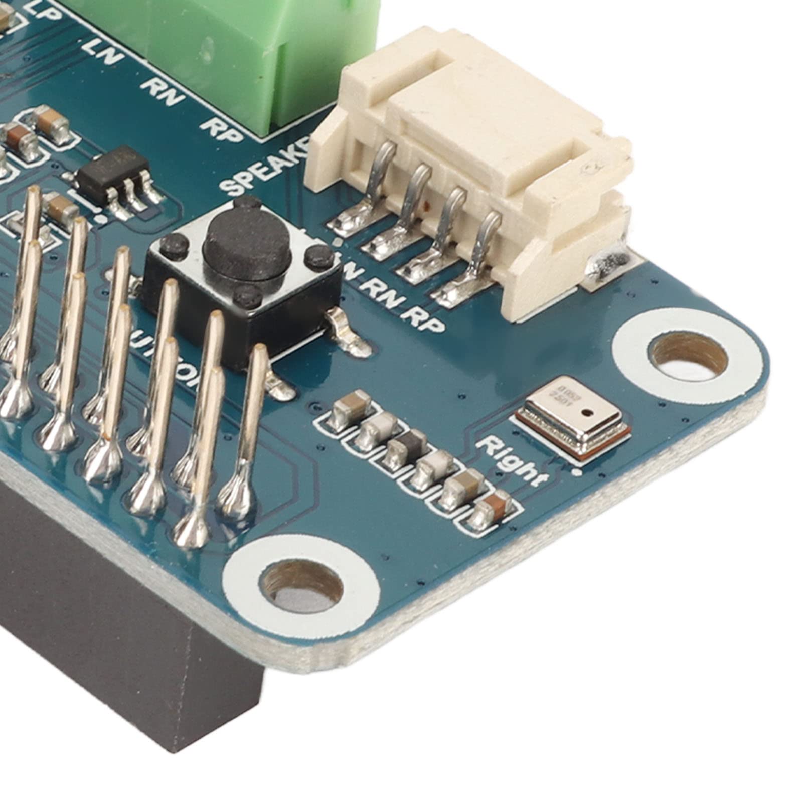 Cryfokt Tarjeta de Sonido HiFi WM8960 Módulo Hat de con Interfaz I2S, Compatible con Grabación Estéreo, Relación Señal-Ruido ADC de 94 DB, Audiófilos y Entusiastas de la Música
