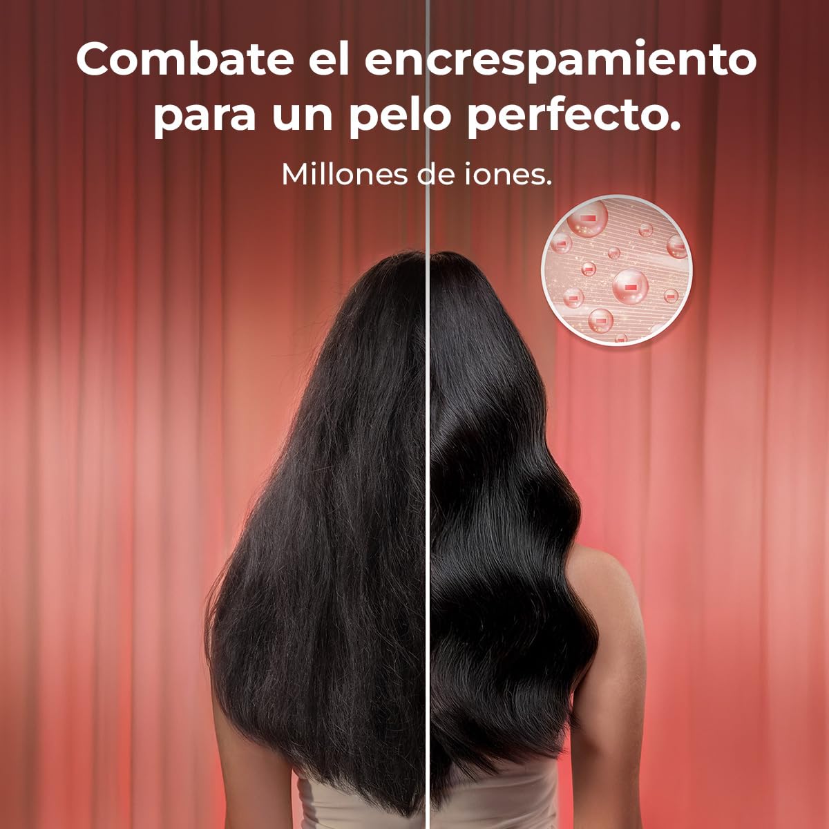 Cecotec Cepillo de Aire Placas Calefactoras Air DryBold. 1200W, Seca, Alisa, Moldea, Da Volumen y Desenreda, Generador de Iones, Temperaturas Controladas, Cabello Húmedo y Seco, 3 Modos, Punta Fría