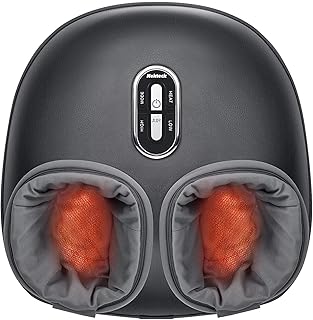 Nekteck Shiatsu Foot Massager with Heat [2026 Upgraded], 3 Modes Deep Kneading Therapy Air