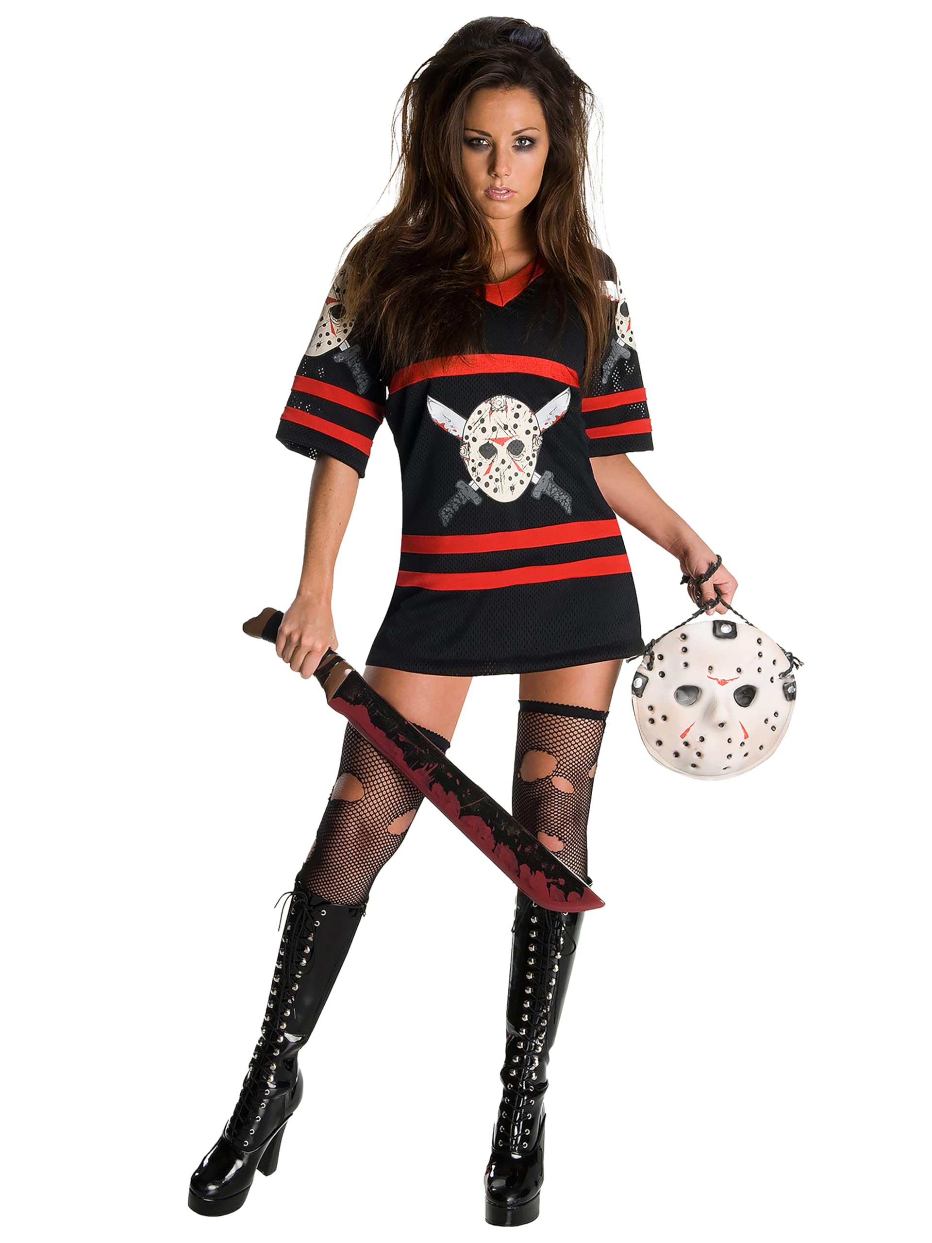 Rubie's 888822 Rubie's Official Miss Jason Voorhees Friday The 13th Adult Costume Ladies Large