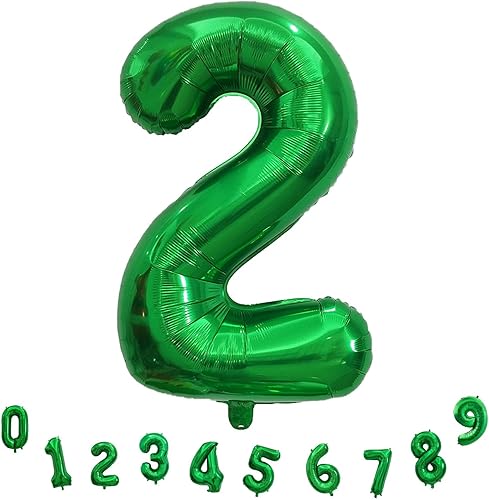 Vista 508 de Globos de 40 pulgadas, globo azul claro número 4, helio autoinflable de aluminio azul bebé para niños de 40 a 15 años, decoraciones de fiesta