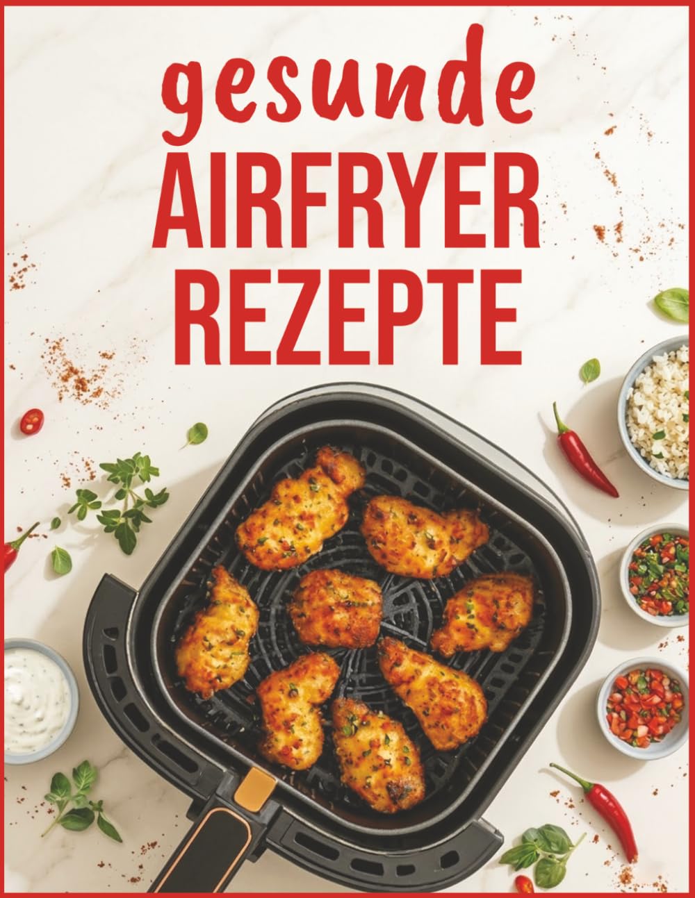 Knusprig und Leicht: Airfryer Rezepte für gesundheitsbewusste Menschen – schnell, kalorienarm und ballaststoffreich (Rezeptbuch für die Heißluftfritteuse)