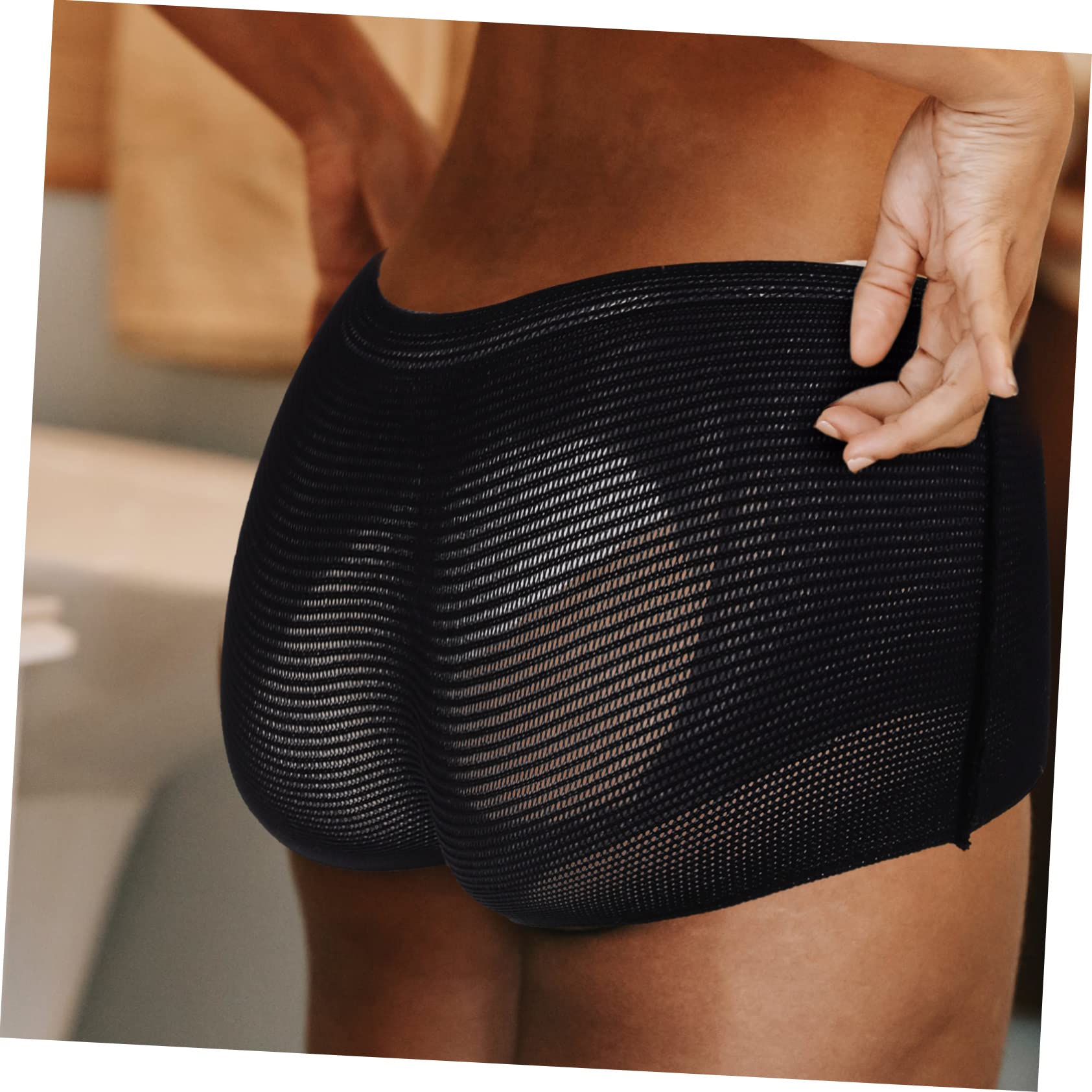 FOMIYES Stk Mutterschaftspflege underwear unterwäsche Inkontinenz Slips Unterwäsche für schwangere Frauen geschmeidige Hygienehosen weibliche Unterhose Nylon Black