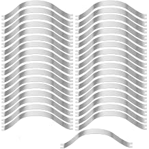 60 Pack Canvas Float Frames Spring Clips Replacement Metal Picture Frame Backing Retaining Clip for Poster Frame Canvas Floating Frame Backing Boards Cardboard Painting Photo Frames