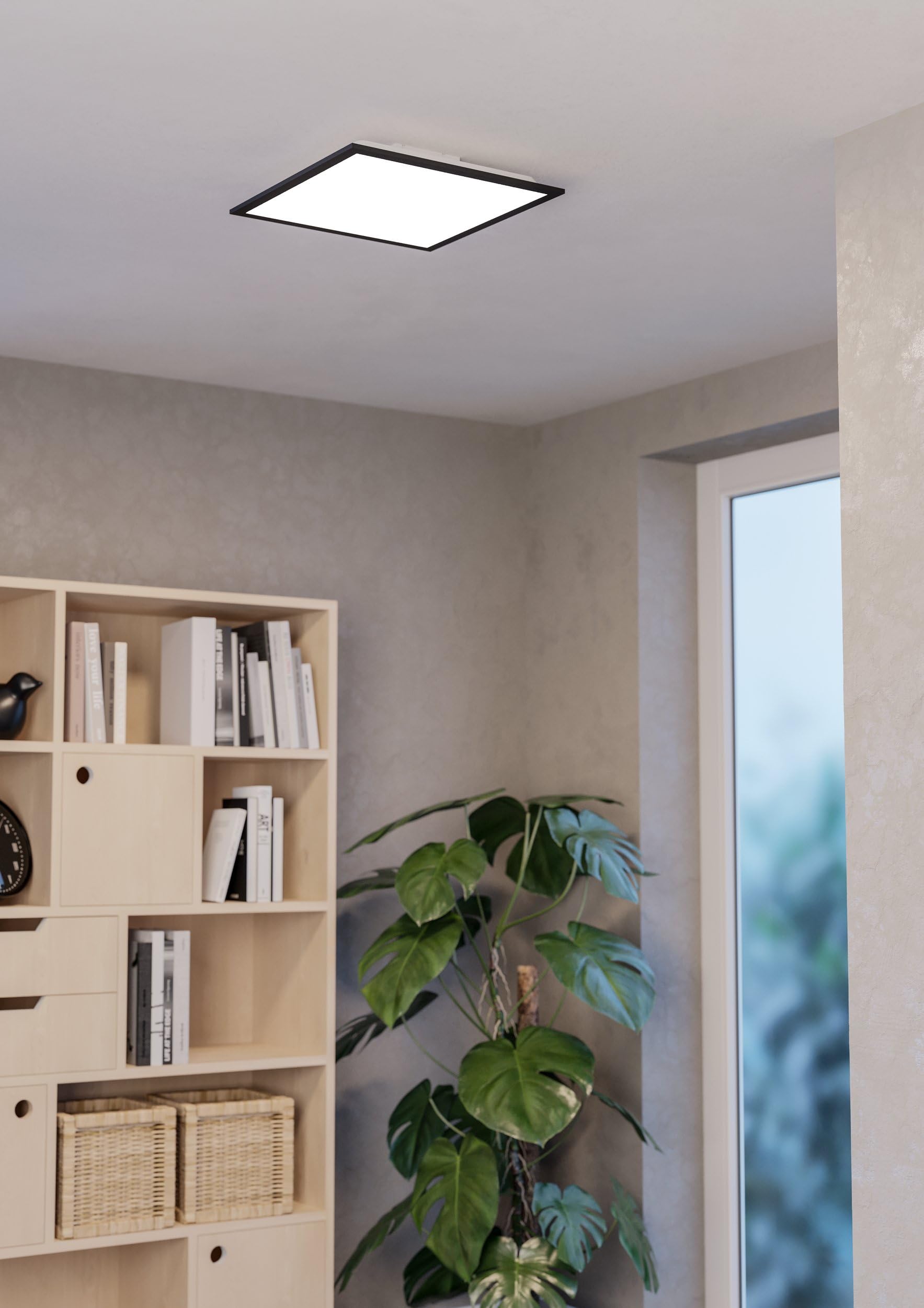 EGLO connect.z Smart-Home LED panel Moradillo-Z 40x40 cm ZigBee sufitowy