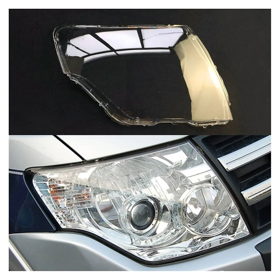 三菱 パジェロ V87/V93/V97専用 ヘッドライトカバー2色セットABS製 三菱 パジェロ V87/V93/V97専用 ヘッドライトカバー2色セットABS