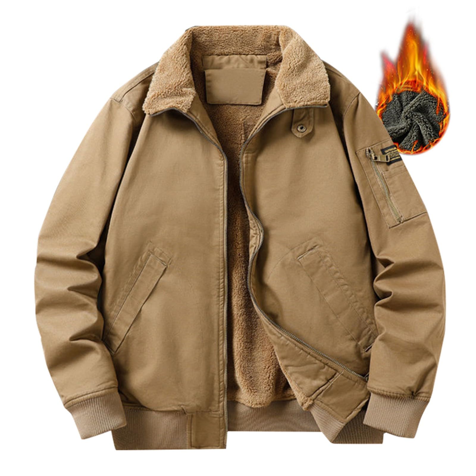Giacche da uomo Moda Giacche da uomo Giacca a vento invernale leggera