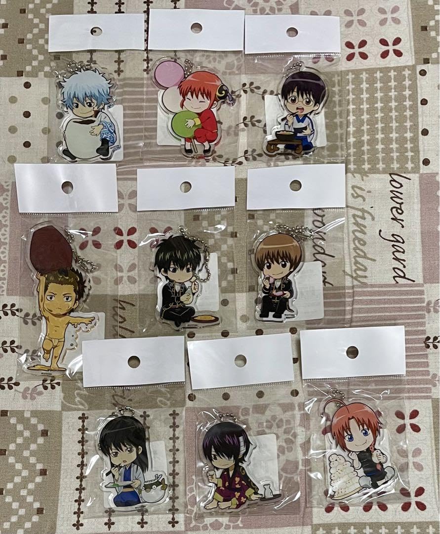 銀魂 アクリルキーホルダー コンプセット 銀魂 アクリルキーホルダー コンプセット