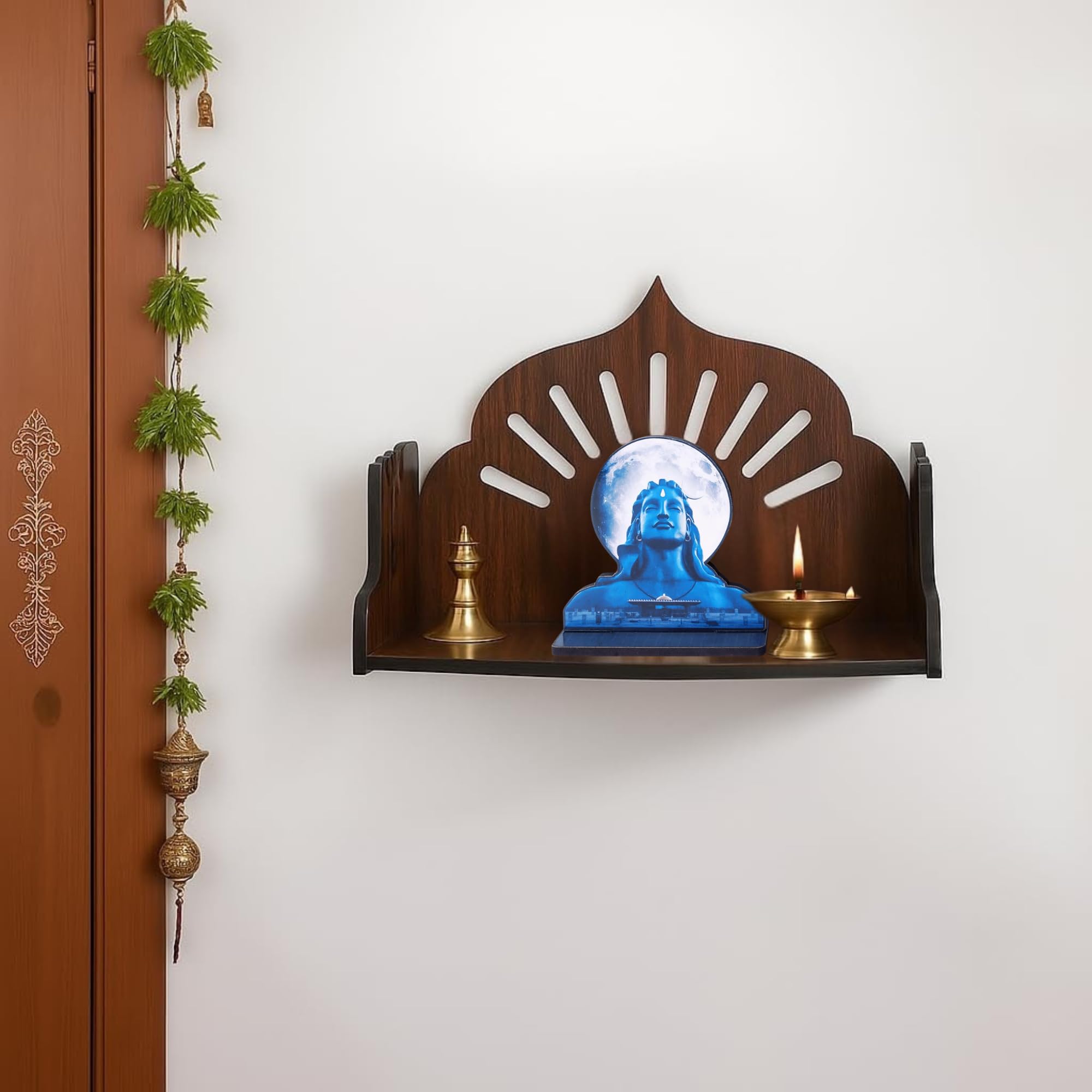 EXPLEASIA Divine Adiyogi God Figure Table Stand for Car deshboard, Office Table and Home Temple, Gift Item | Desk| Gift Item - Image 3 thumbnail