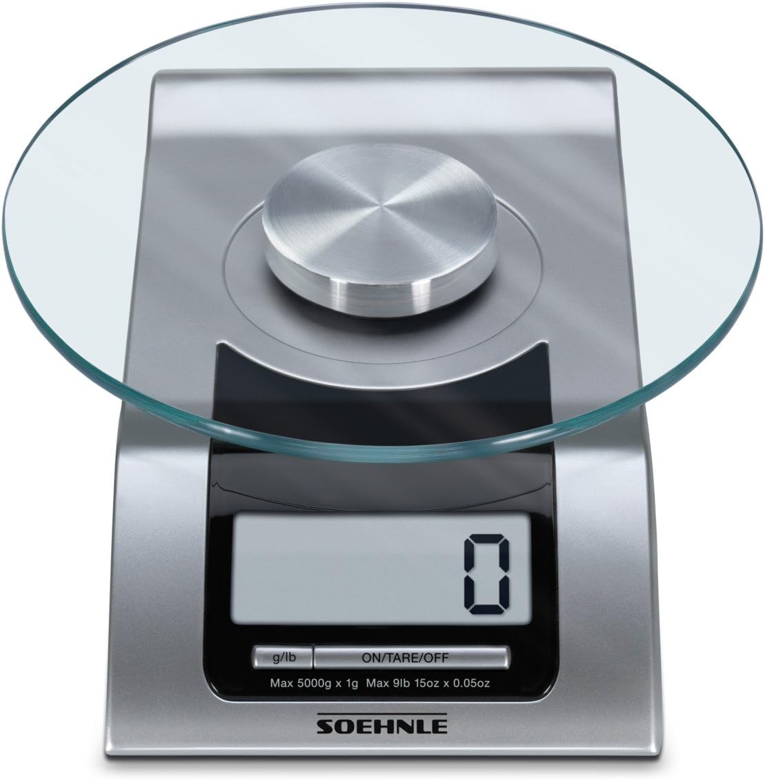 Soehnle 65105, Style Digital Kitchen Scale, Silver