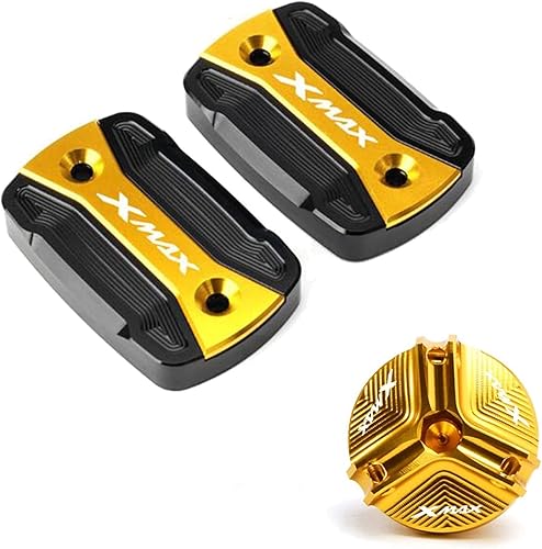 Miniatura 10 de Tapa protectora de depósito de líquido de frenos para Yamaha XMAX 300 250 XMAX300 2017 2018 2019 2020 2021 2022 Accesorios de motocicleta Tapa de