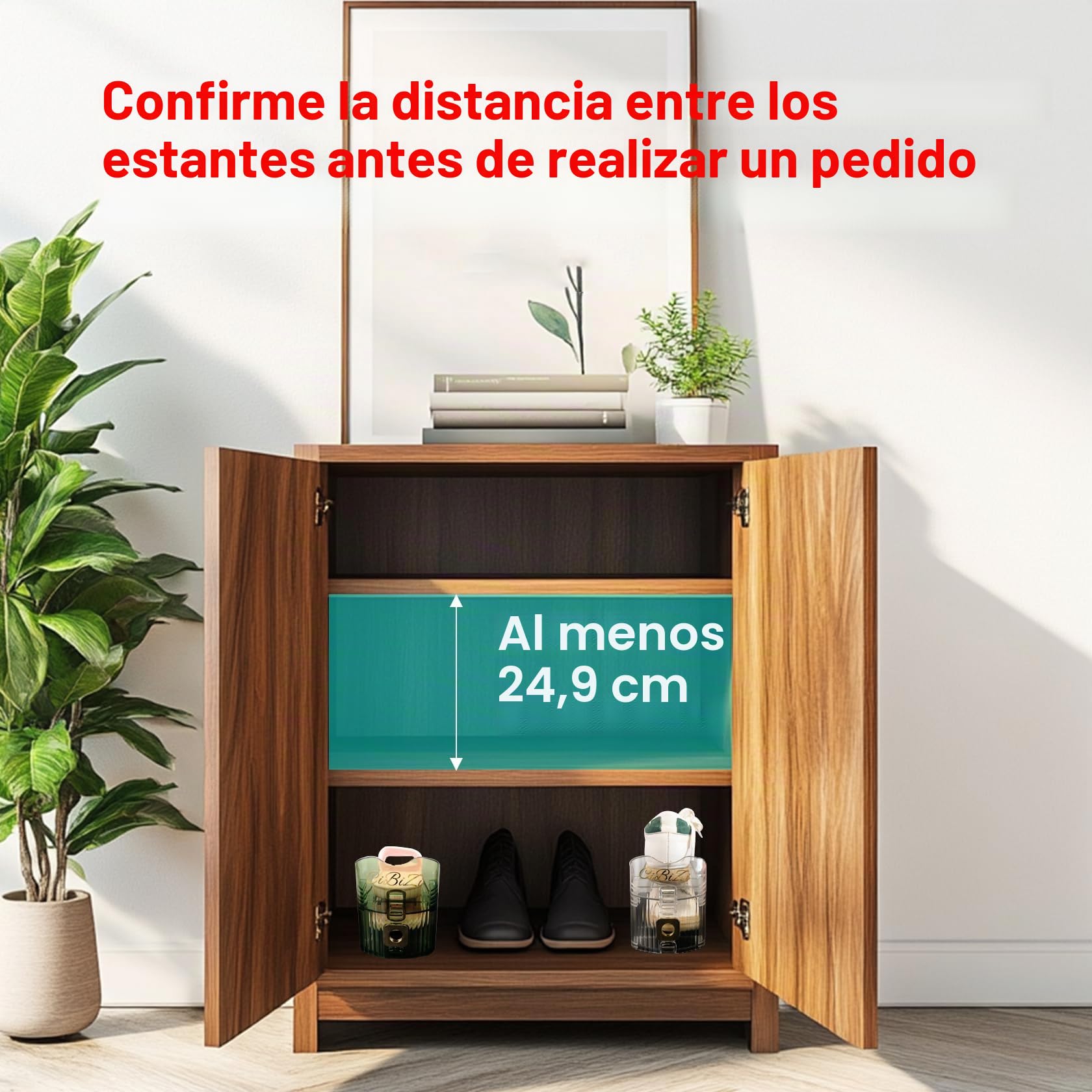 Apilador de zapatos para ahorrar espacio, 10 unidades, organizador de zapatos ajustable, soporte para zapatos para armario (transparente, 10)
