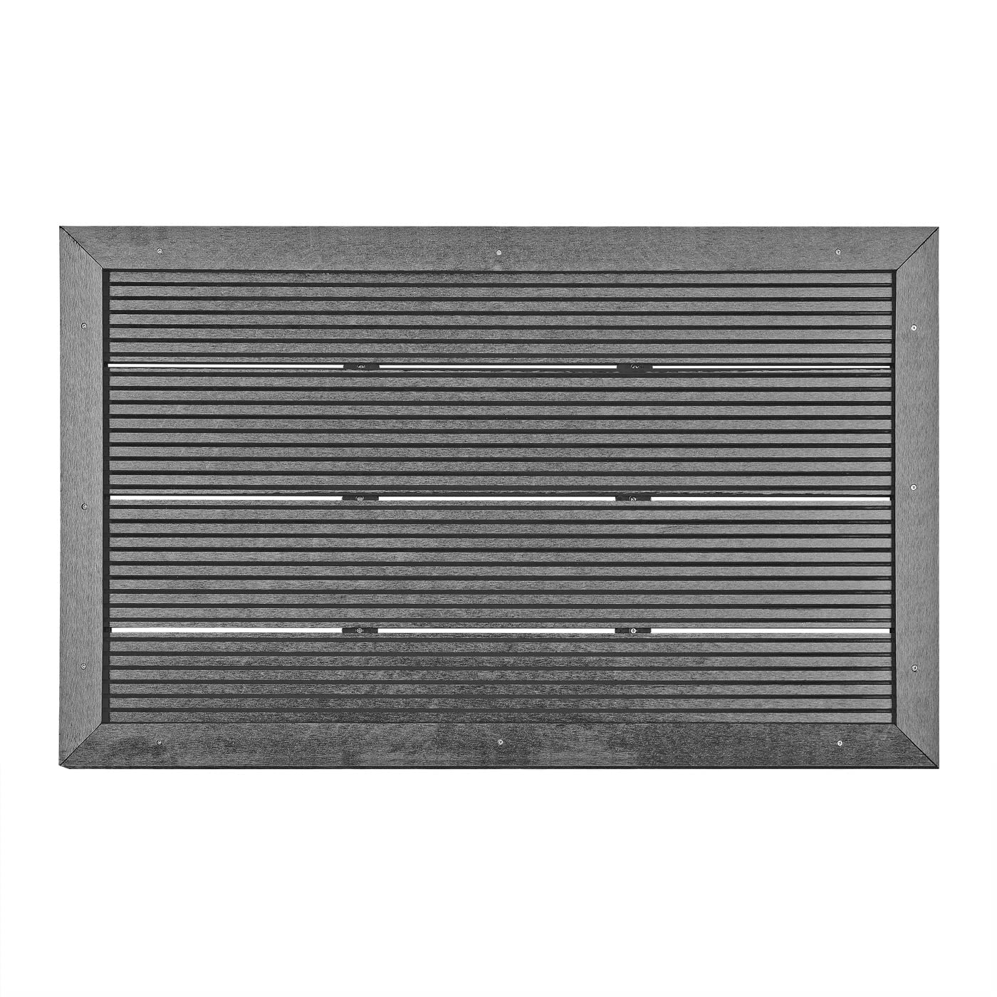 CASARIA® Elemento de Suelo para Ducha Solar de Piscina Plato Base Antideslizante de WPC 101x63x5,5cm Antracita