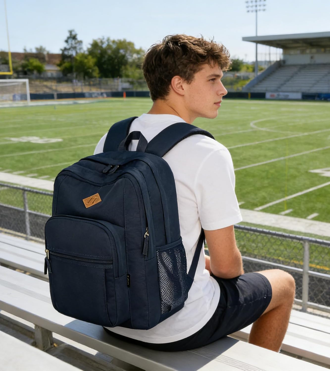 abshoo Classical Basic Travel Backpack For School Water Resistant Bookbag | For School, For School