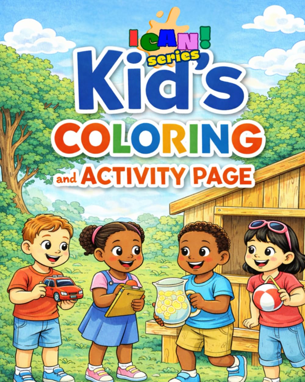 I Can! Kid's Coloring and Activity Book