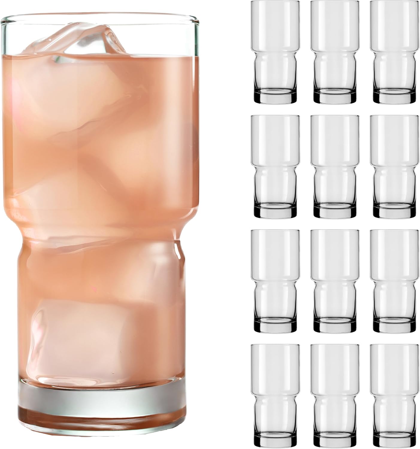Libbey 70534 "Newton" Tumbler, 592 ml, Set of 12, Stackable
