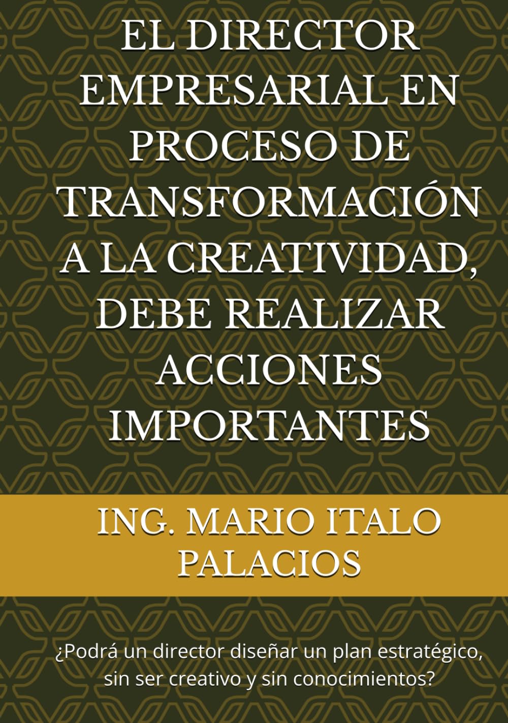 EL DIRECTOR EMPRESARIAL EN PROCESO DE TRANSFORMACIÓN A LA CREATIVIDAD, DEBE REALIZAR ACCIONES IMPORTANTES: ¿Podrá un director diseñar un plan estratégico, sin ser creativo y sin conocimientos?