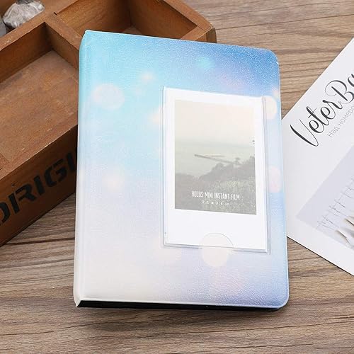 Miniatura 2 de Mini álbum de fotos de bolsillo, 4.409 x 5.827 in, 64 bolsillos de PVC de pequeña capacidad, a granel, juegos de fotos para postales o imágenes