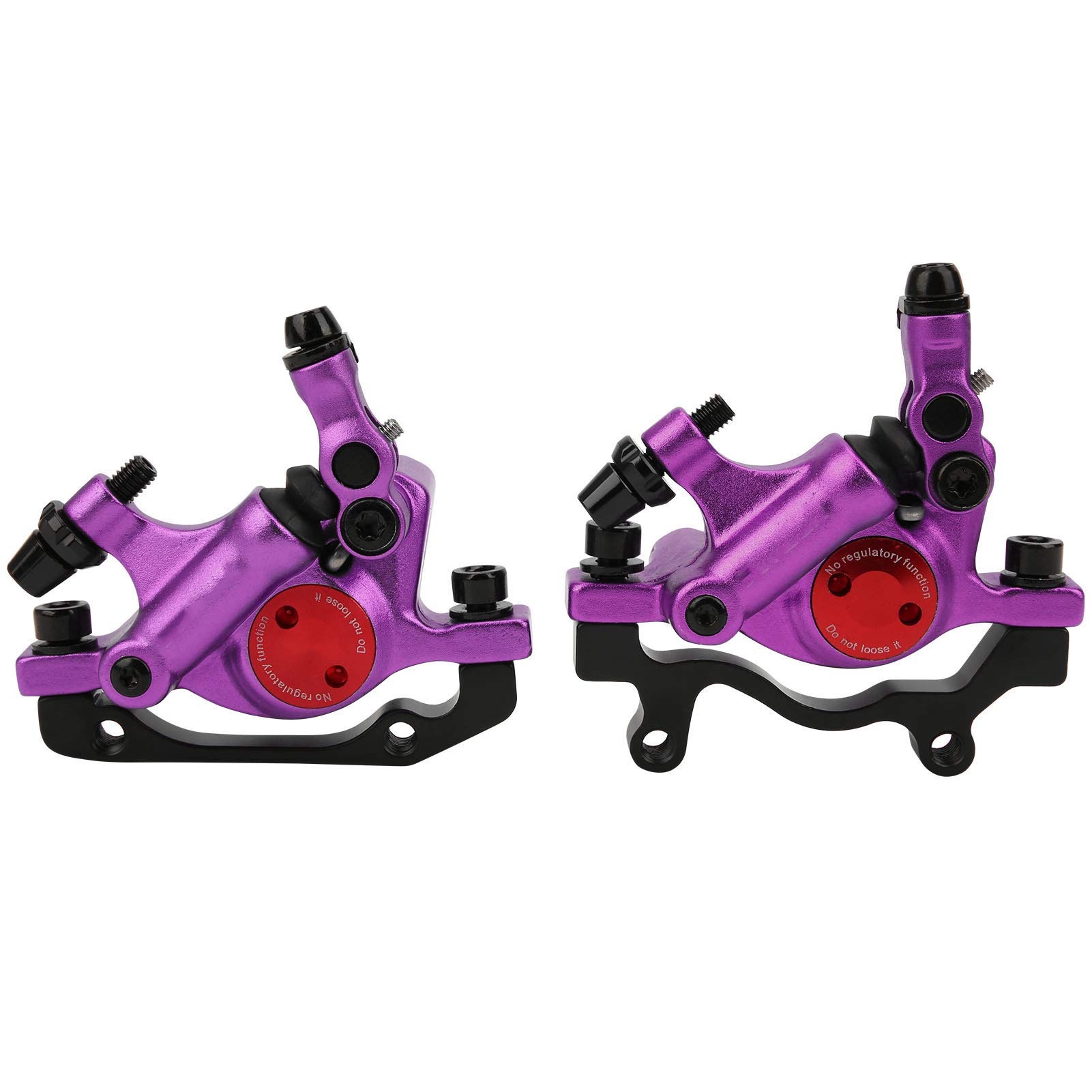 2 pièces en Alliage d'aluminium Dispositif de Frein à Disque de vélo de Montagne Accessoire de vélo Pliant système de Frein à Disque hydraulique Forte Force de freinage pour vélos