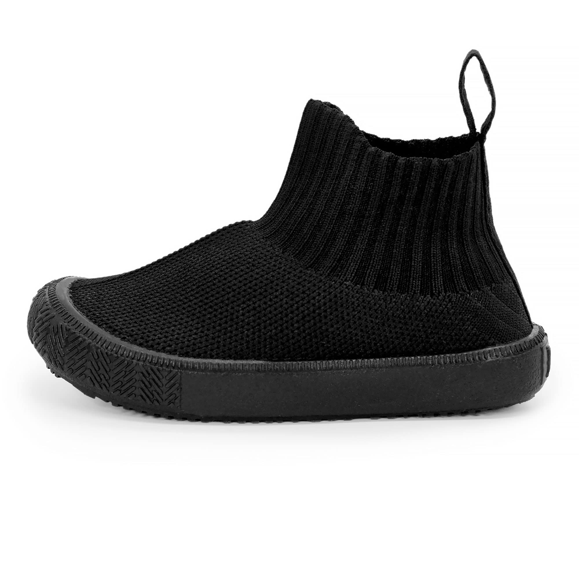 JAN & JULSlip-on Kids Knit Shoes, Breathable Machine Washable Sneakers