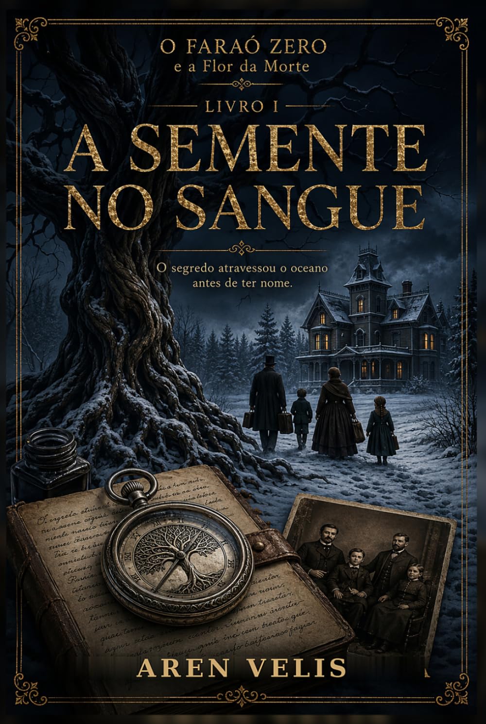A Semente no Sangue: O segredo atravessou o oceano antes de ter nome (O Faraó Zero — e a Flor da Morte)