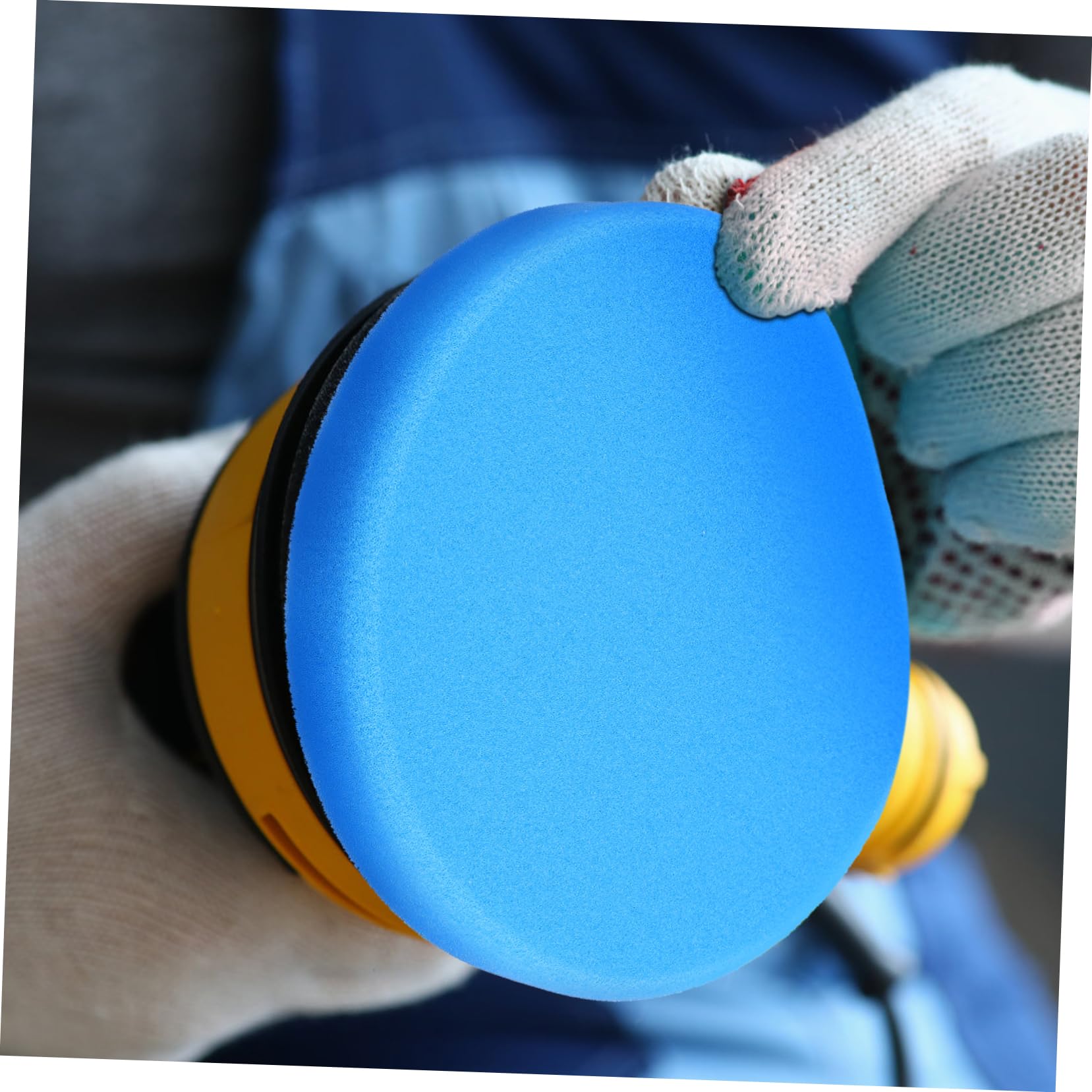 ULTECHNOVO 15piezas Almohadillas De Pulido De Esponja Para Coche Pads De Encerado y Pulido Compatible Taladros Material Resistente y Multifuncional