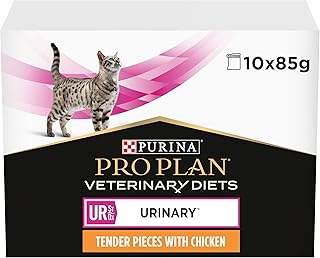 PRO PLAN VETERINARY DIETS UR Urinary Wet Cat Food Chicken 4(10x85 g)