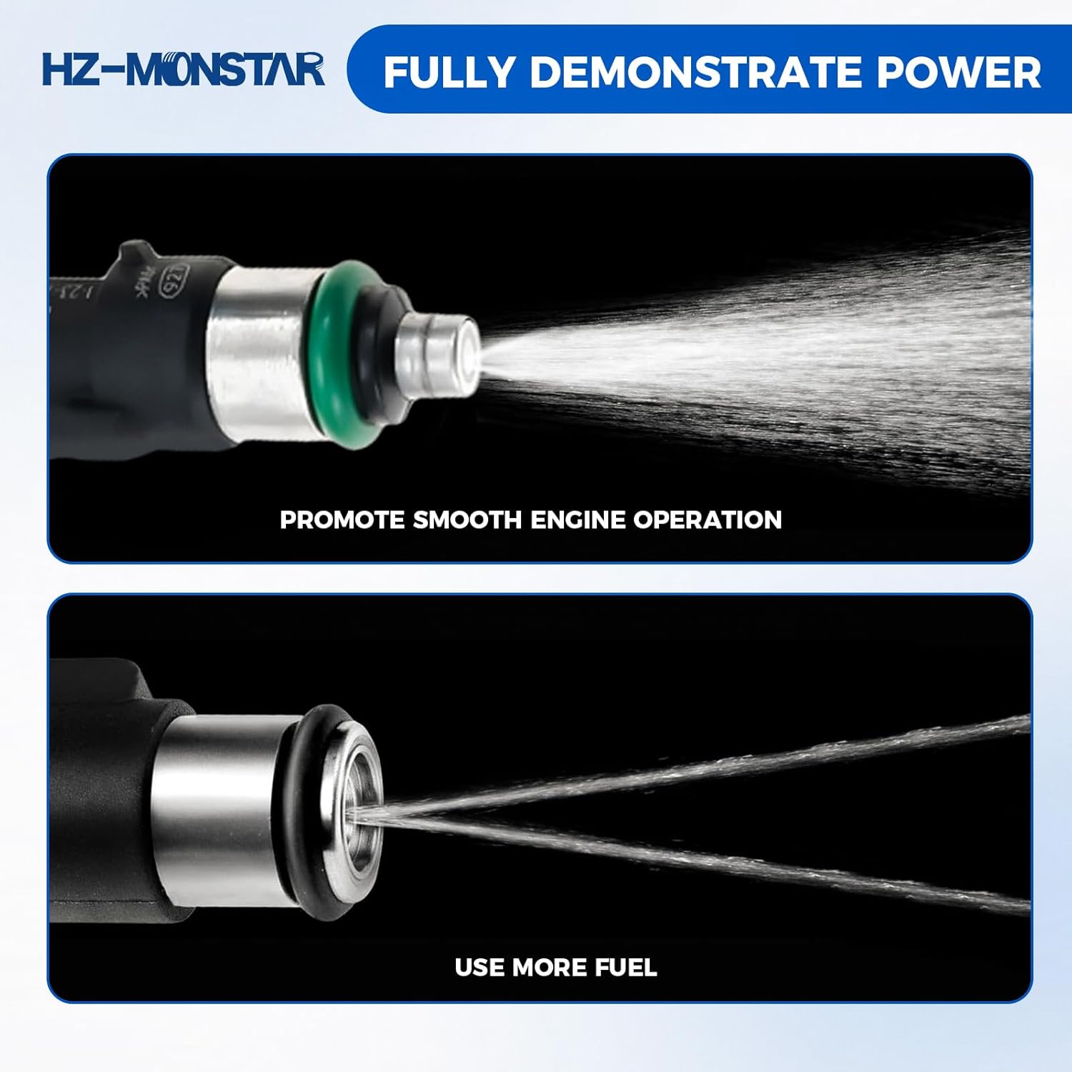 2Pcs Fuel Injector Harness Set 0280158197 Compatible with 2011-2017 Polaris Ranger 800, 2010-2014 Ranger Crew 800, 2012-2013 Ranger XP 800, 2011-2013 RZR 800 Replace 1204318 1204319