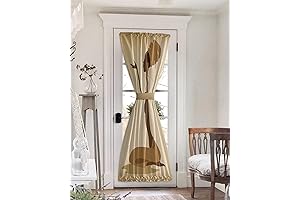 French Door Curtain - Worshipful Silhouette