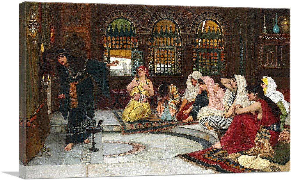 額装済/Oracle De Delphes/ル ヤウアンク/ポスター Amazon.com: ARTCANVAS Consulting the Oracle 1884 Canvas Art Print