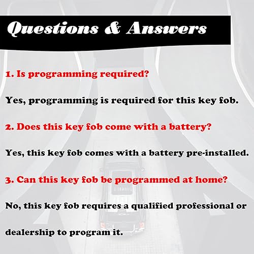 Miniatura 2 de MechanMagic Llavero de repuesto compatible con Cadillac Escalade 2015-2020 Escalade ESV 2015-2020 de proximidad inteligente sin llave, control