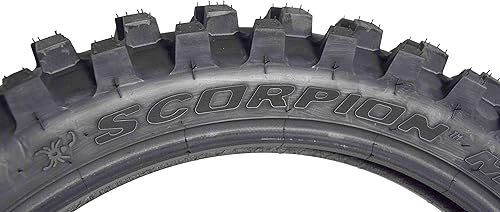 Miniatura 6 de Pirelli Scorpion MX 32 Mid Soft 10090-19 - Neumático trasero para motocross con llavero, individual