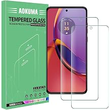 AOKUMA Tempered Glass for Motorola Moto G84 5G Screen Protector, [2 Pack] Premium Quality Guard Film, Case Friendly, Shatterproof, Shockproof, Scratchproof, Oilproof