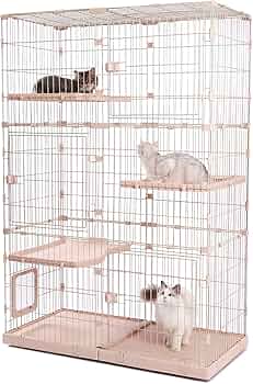 ※美品※PETEPELA(ぺテぺラ) 猫 大型 3段 ホワイトキャットケージ Amazon.co.jp: PETEPELA(ぺテぺラ) 猫 ケージ 大型 3段 広い 2段 多頭