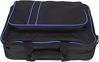 Vista 8 de ASHATA Bolsa de transporte portátil para PS5, funda protectora de gran capacidad con correa de hombro ajustable y almohadilla acampanada
