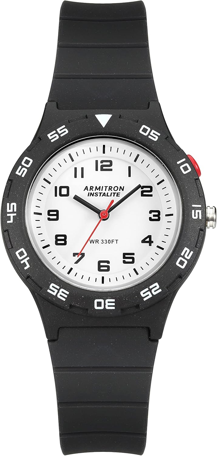 Armitron Sport Unisex Easy To Read Dial Silicone Strap Watch, 25/6443 : Clothing, Shoes & Jewelry