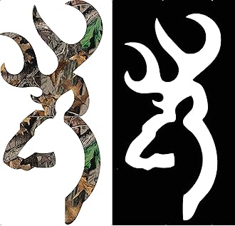 2 in 1 Pack Camo Decals/Sticker Brown ing Stagmark Camo Decal and Sticker Decal CAR,Truck,Bumper, Windows,SUV,SPORTBIKES,Snowmobiles 5.1 INCHES
