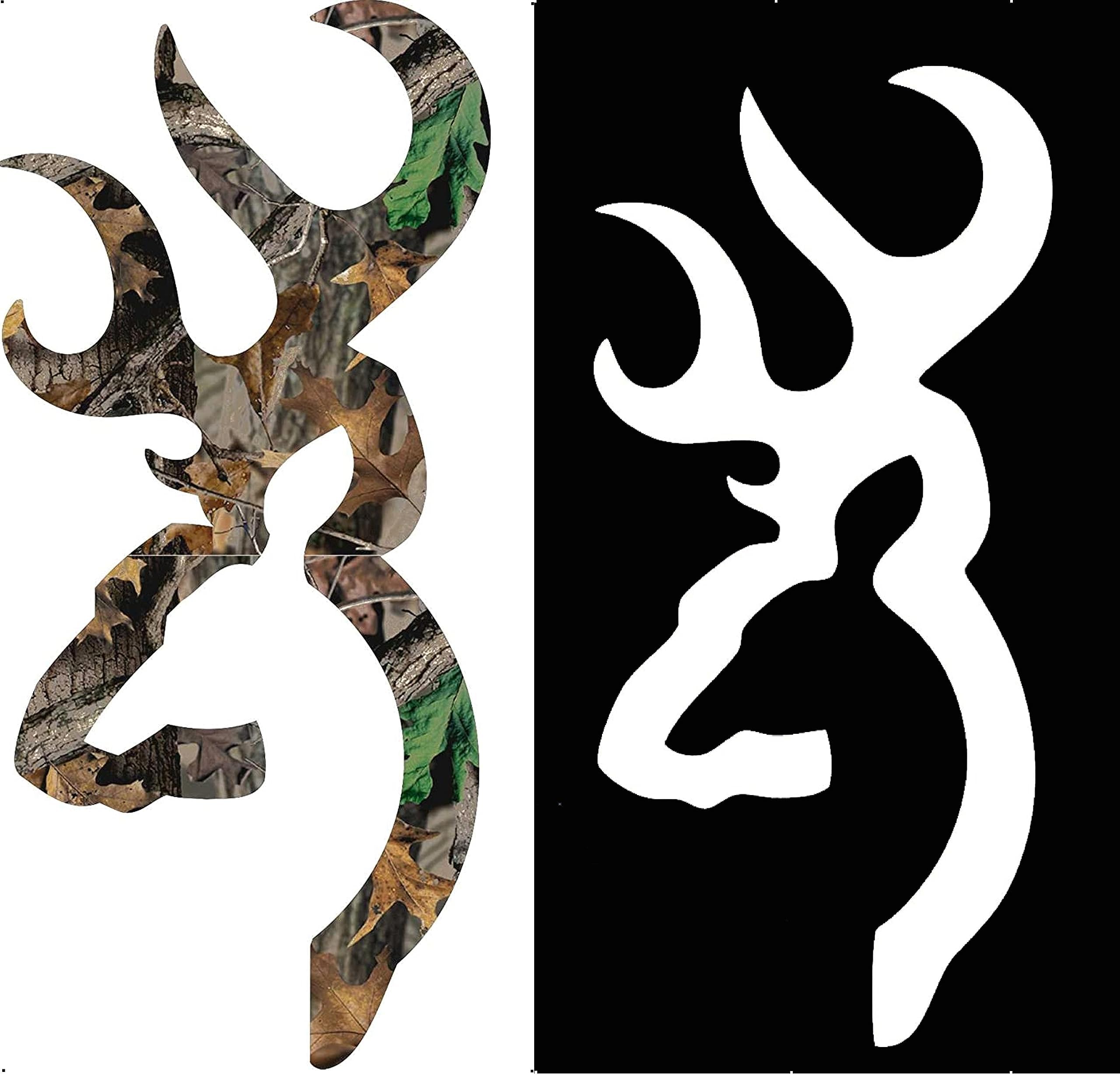 2 in 1 Pack Camo Decals/Sticker Brown ing Stagmark Camo Decal and Sticker Decal CAR,Truck,Bumper, Windows,SUV,SPORTBIKES,Snowmobiles 5.1 INCHES